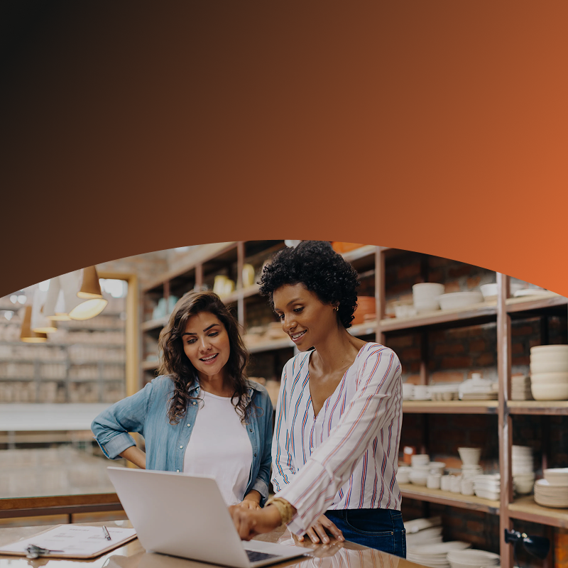 Hand holding a touch card.