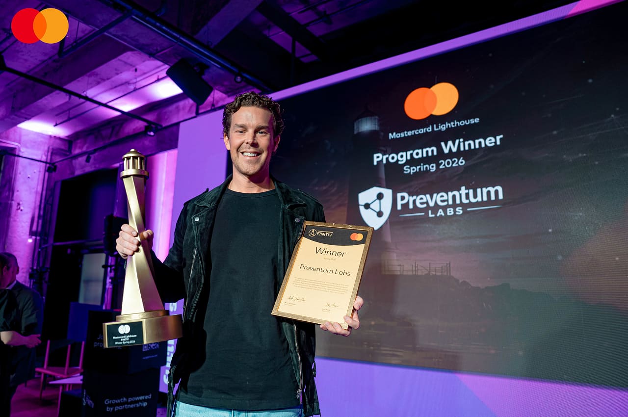 preventum labs winner holding trophy
