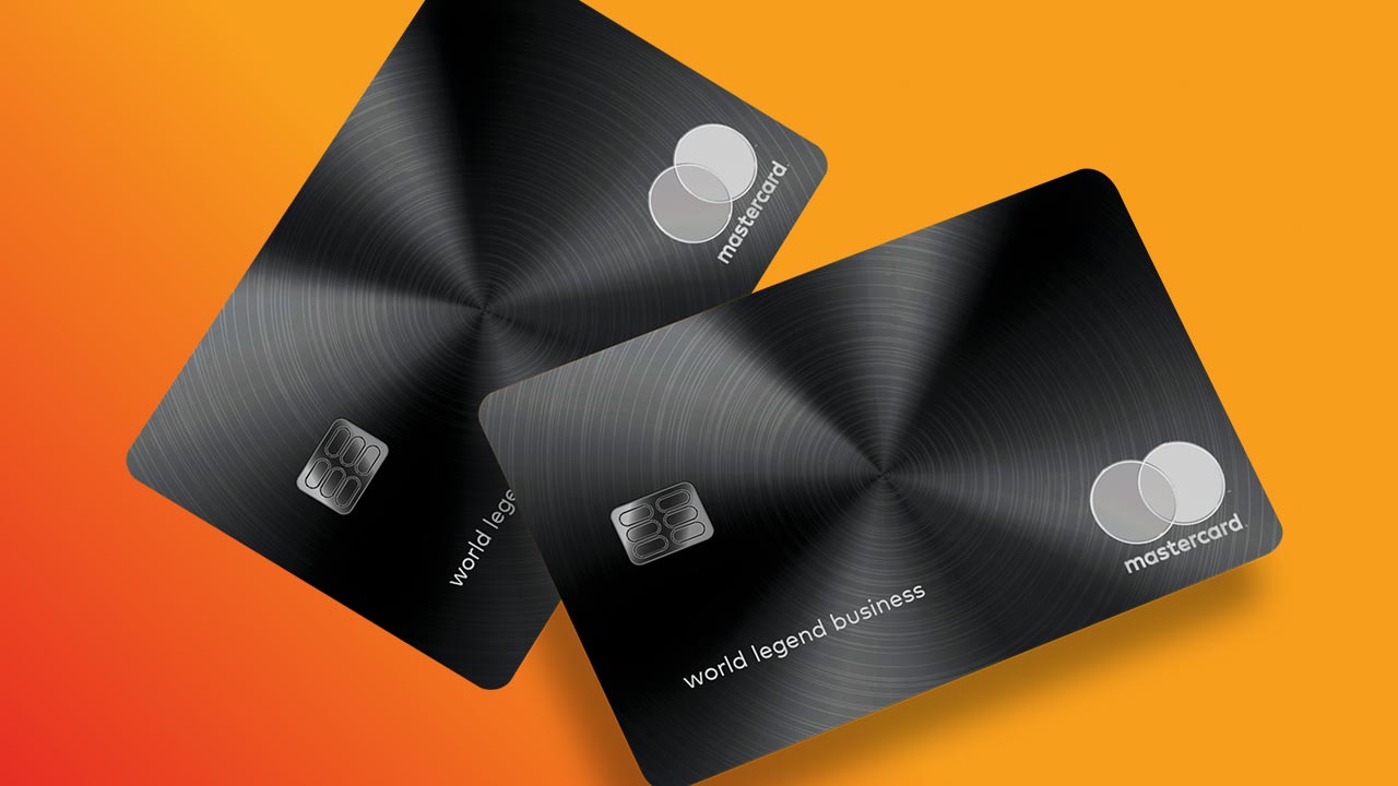 World Legend Mastercard for Business cards.