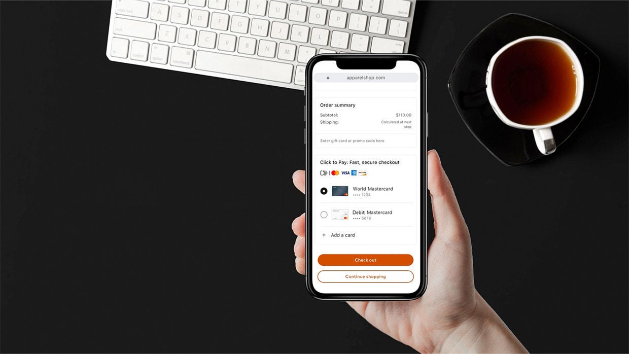 mobilní platba kliknutím