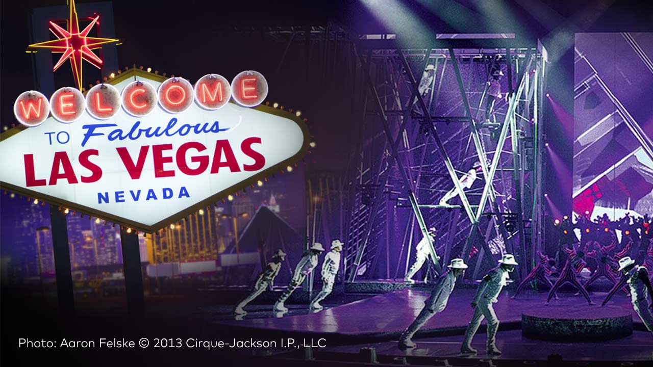 Cirque du Soleil Las Vegas show.