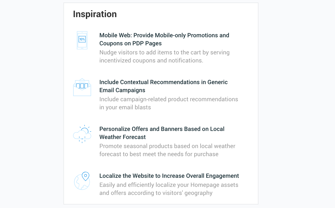Reporting example