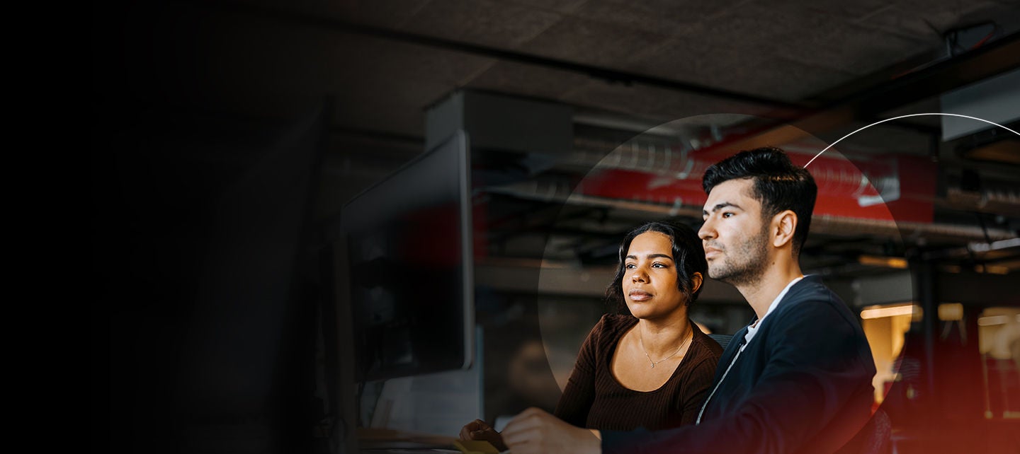 Orange gradient background