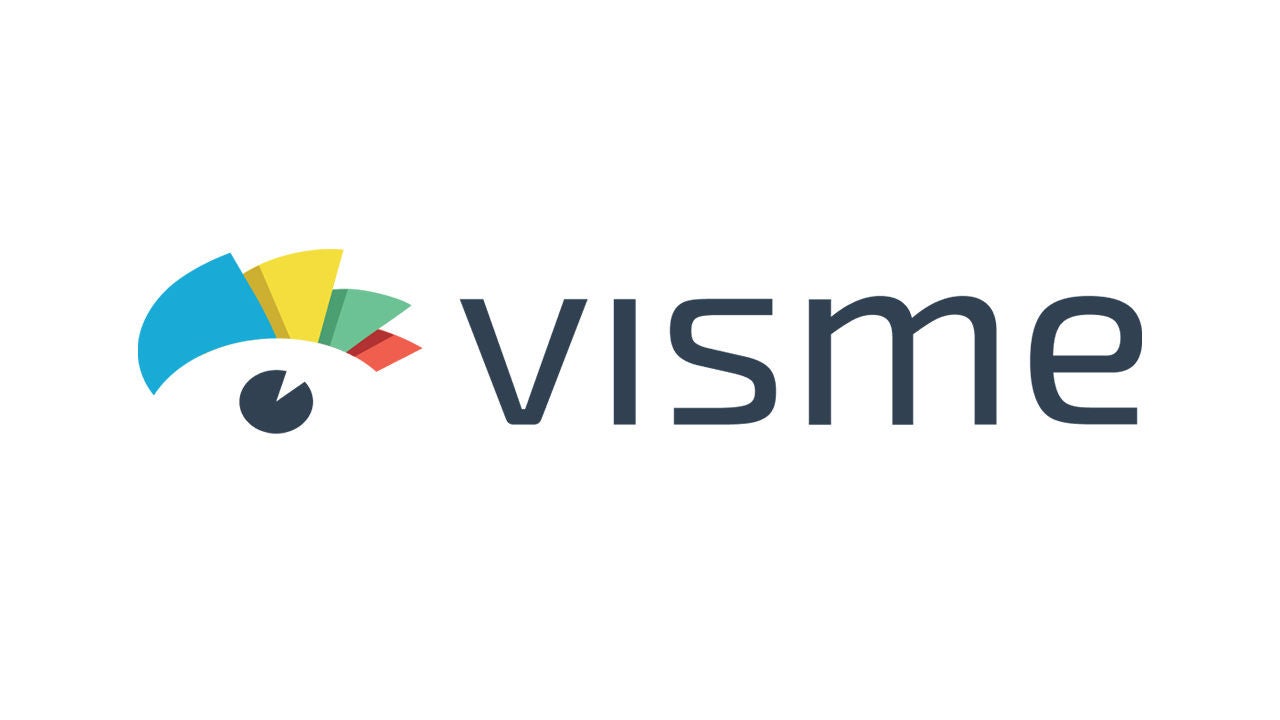 Visme logo.