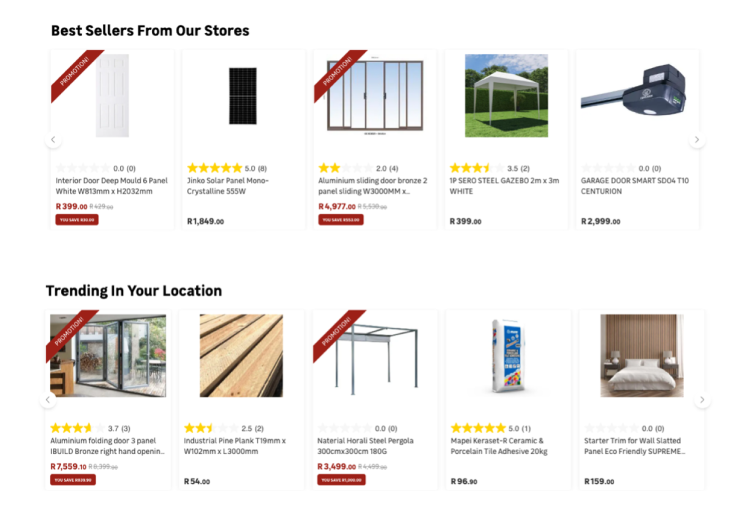 Personalization example