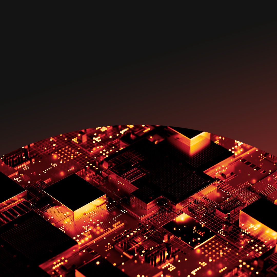 Abstract image of a circuit board.