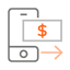 mobile touch gesture icon