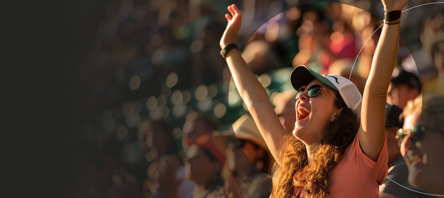 Fans at a concert.
