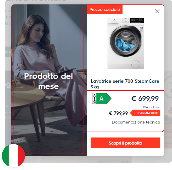 Personalization example