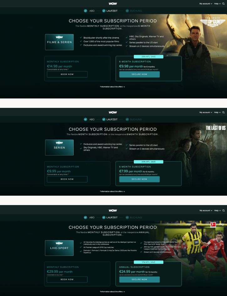Personalization example