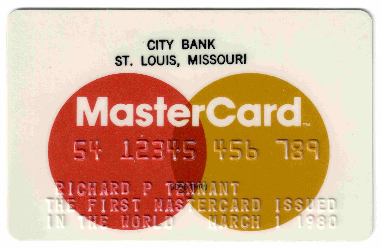 MasterCard issued by City Bank St. Louis Missouri