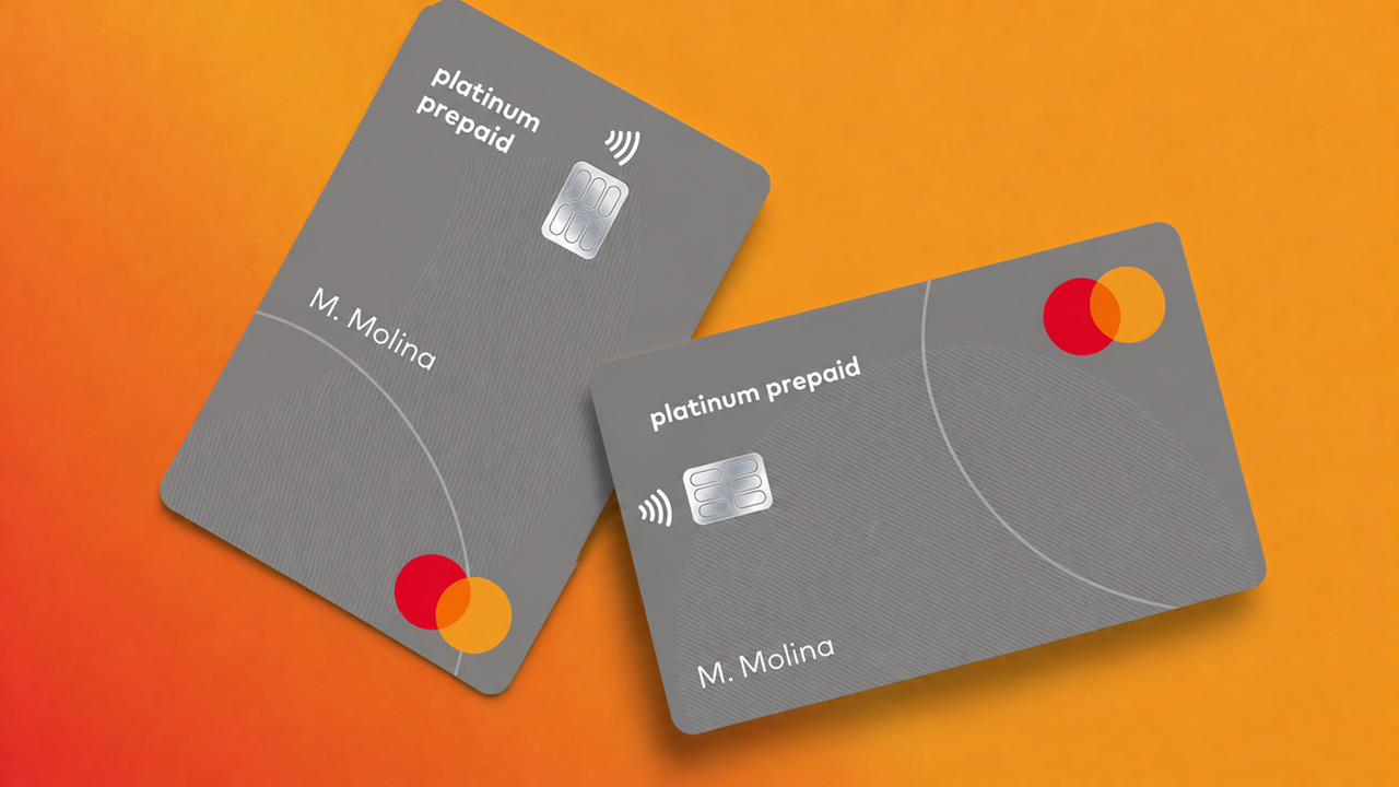 Mastercard Platinum prepaid card