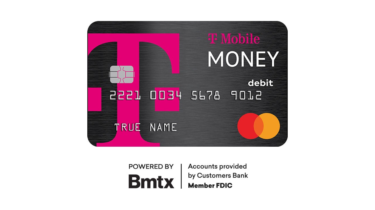 True Name with T-Mobile MONEY card.