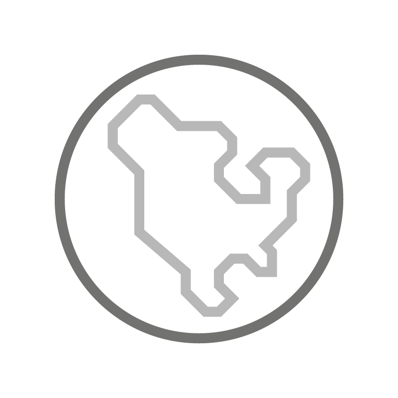North America map icon