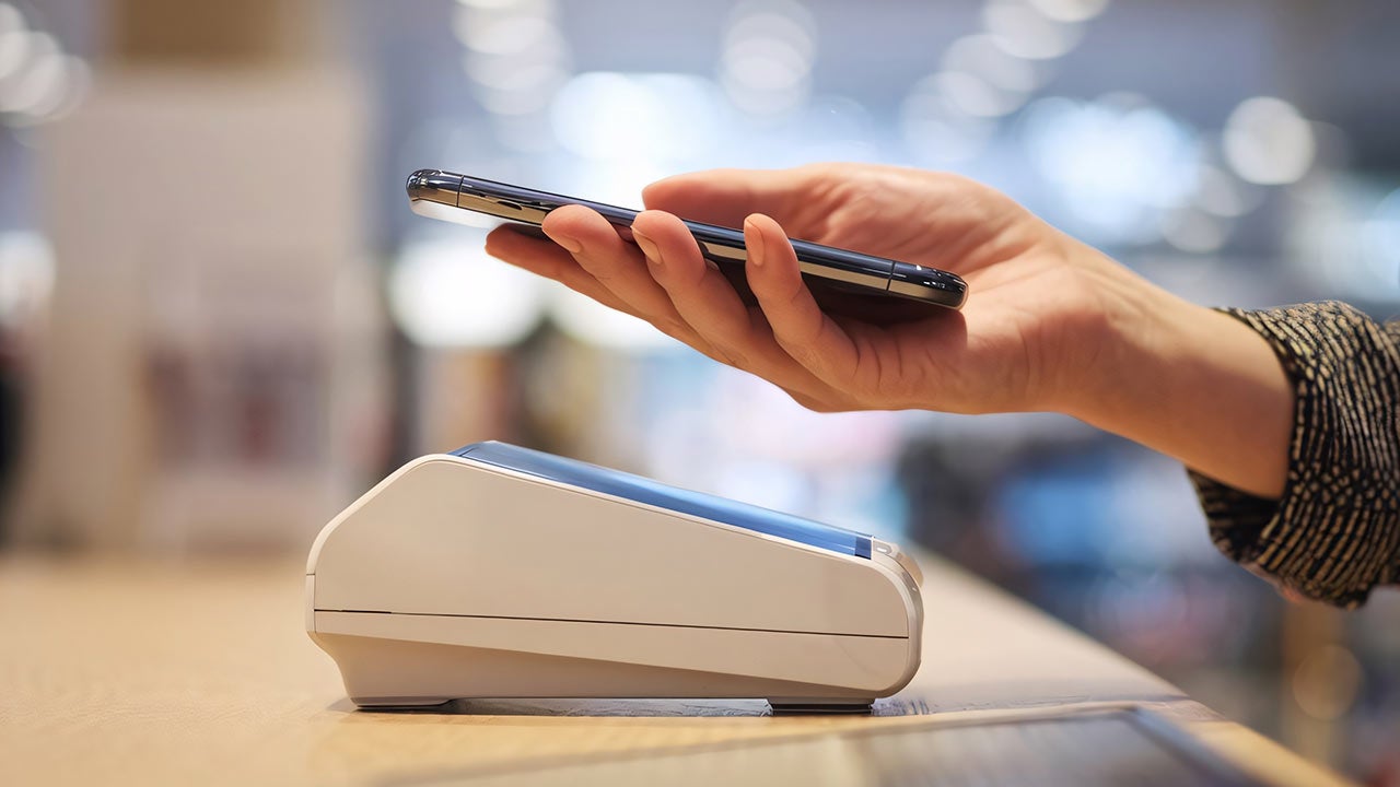 Store payment with a phone.