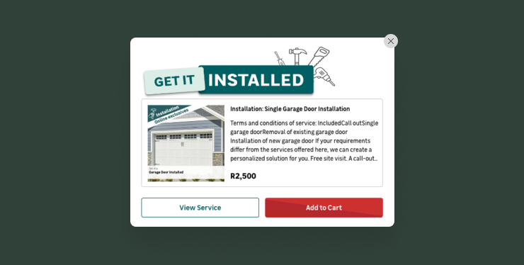 Personalization example