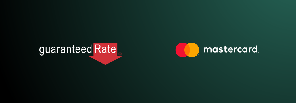 Logo von Guaranteed Rate und Mastercard