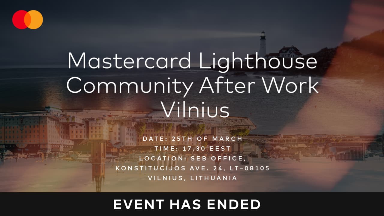 Mastercard Lighthouse Community AW Vilnius