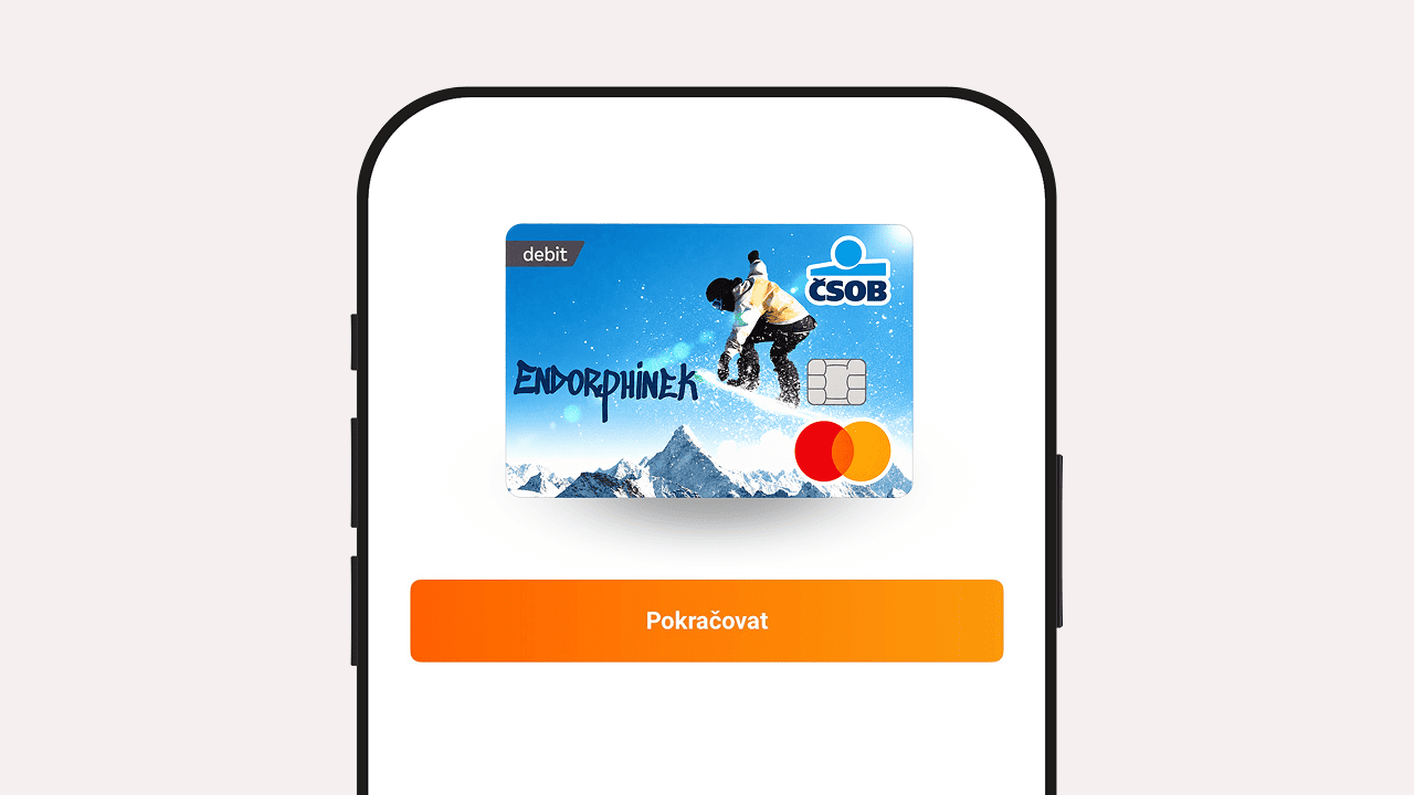 mobile banking snowboard card preview