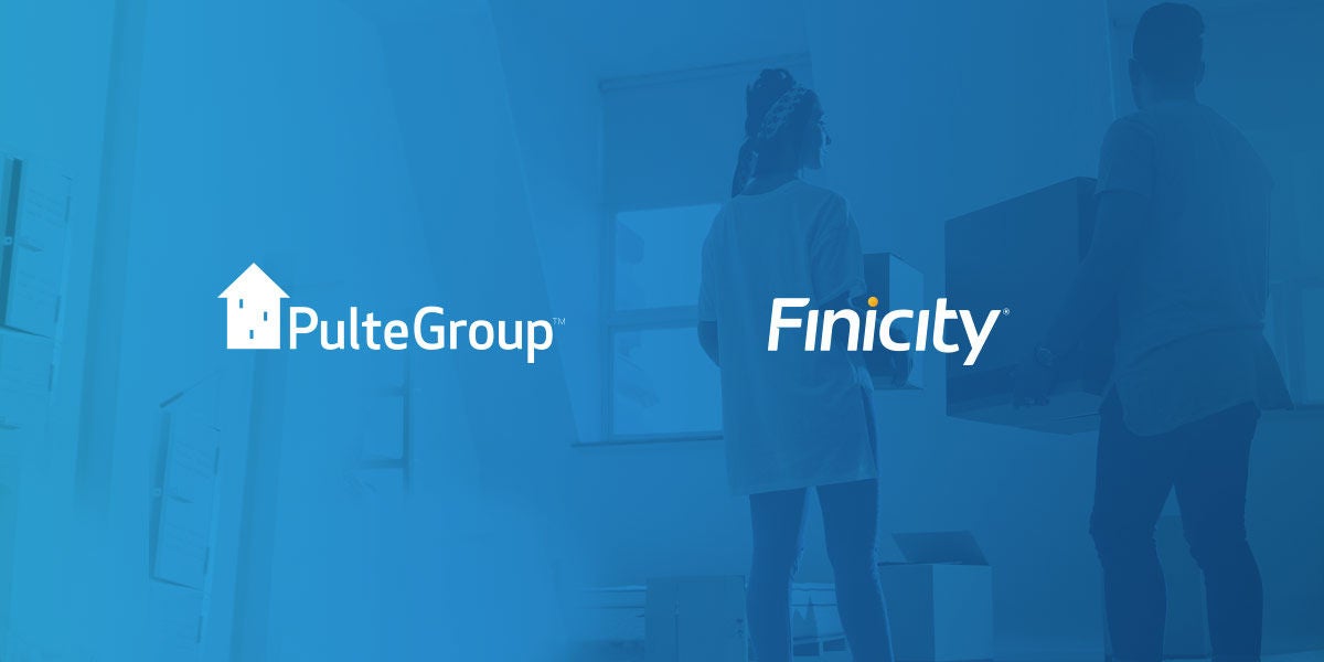 Pulte-Gruppe und Finicity-Logos 