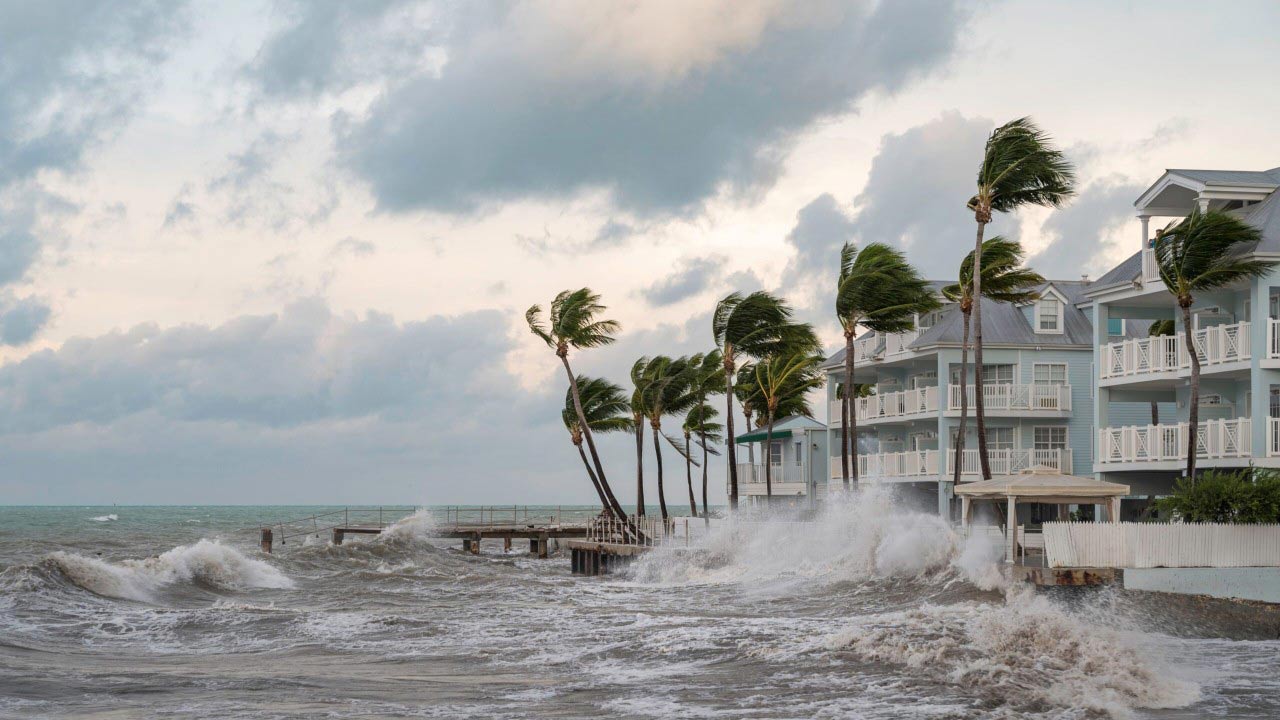 Hurricane, Atlantic coast.
