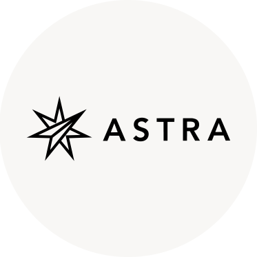 Astra logo.