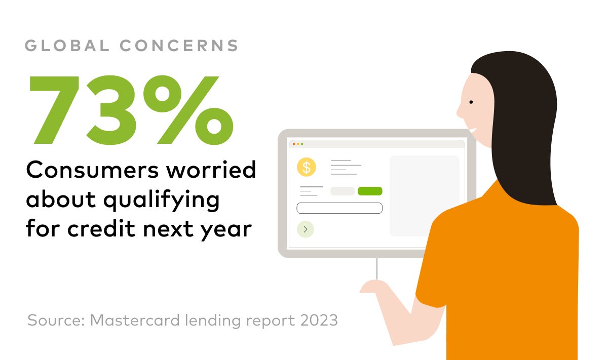 Иллюстрация женщины на компьютере