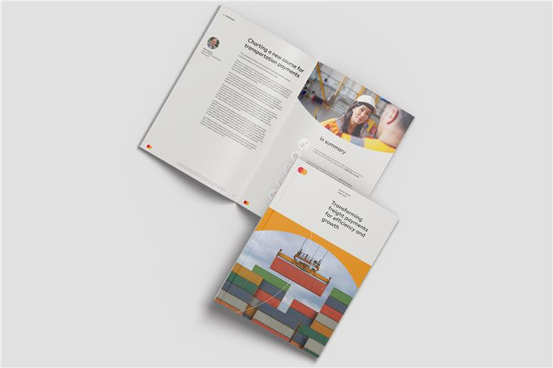 The white paper "Transforming freight payments for efficiency and growth'' 