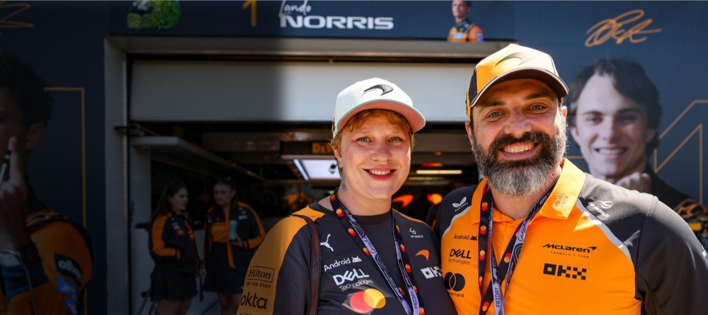Invités Mastercard avant la course à Montréal
