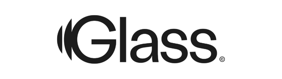 Glass logo.