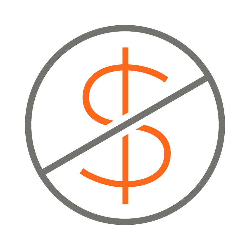 Icon for avoiding NSF and overdraft fees 