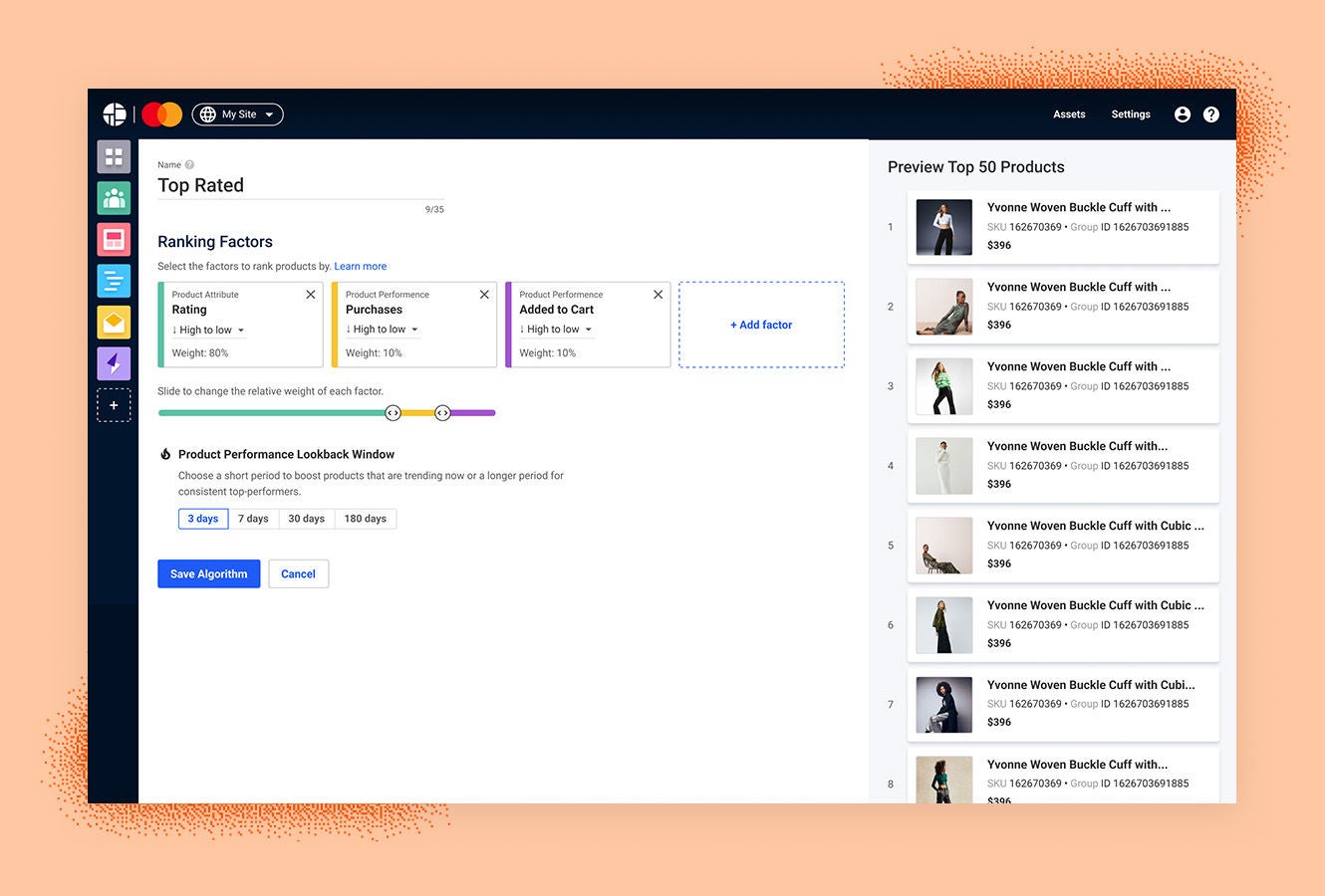 Algorithm studio example