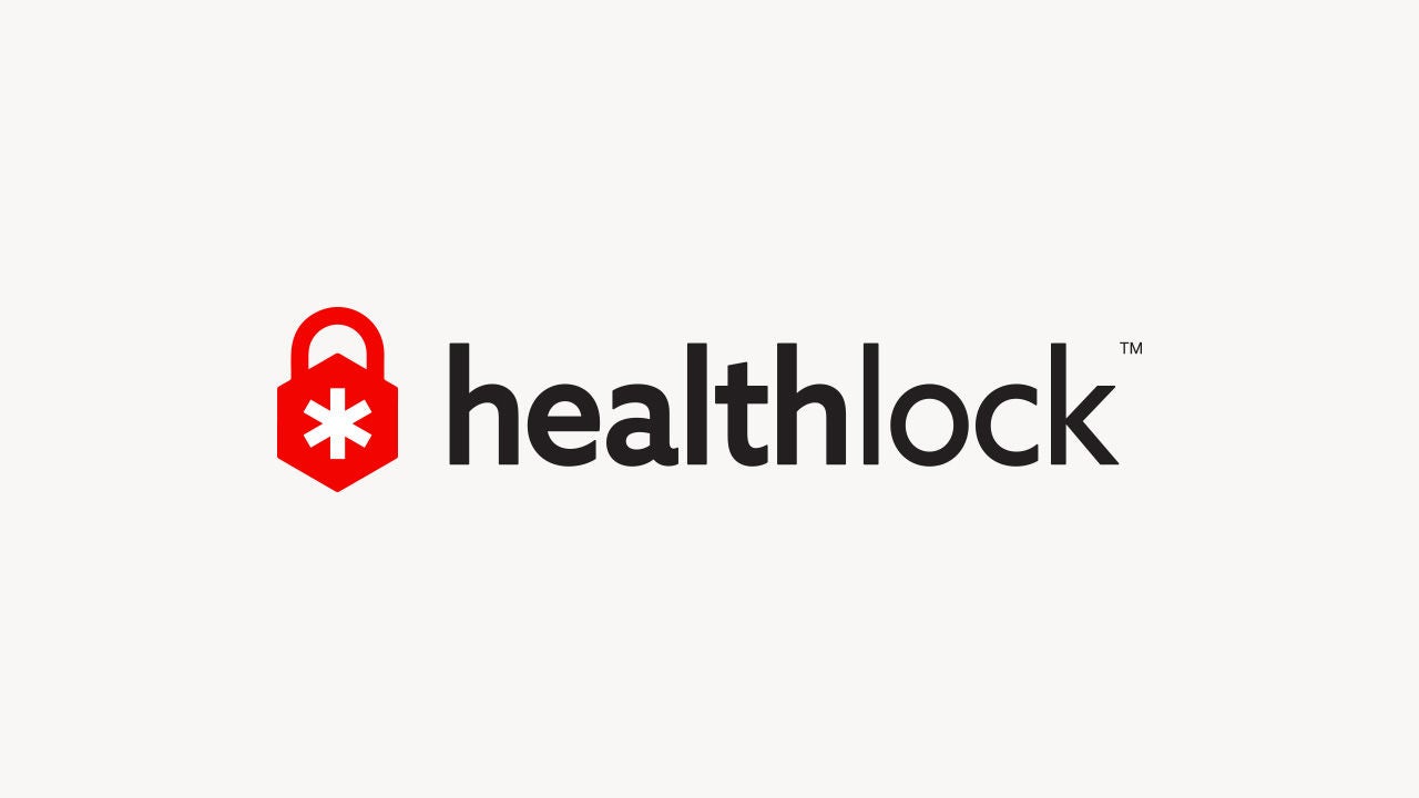 HealthLock logo.