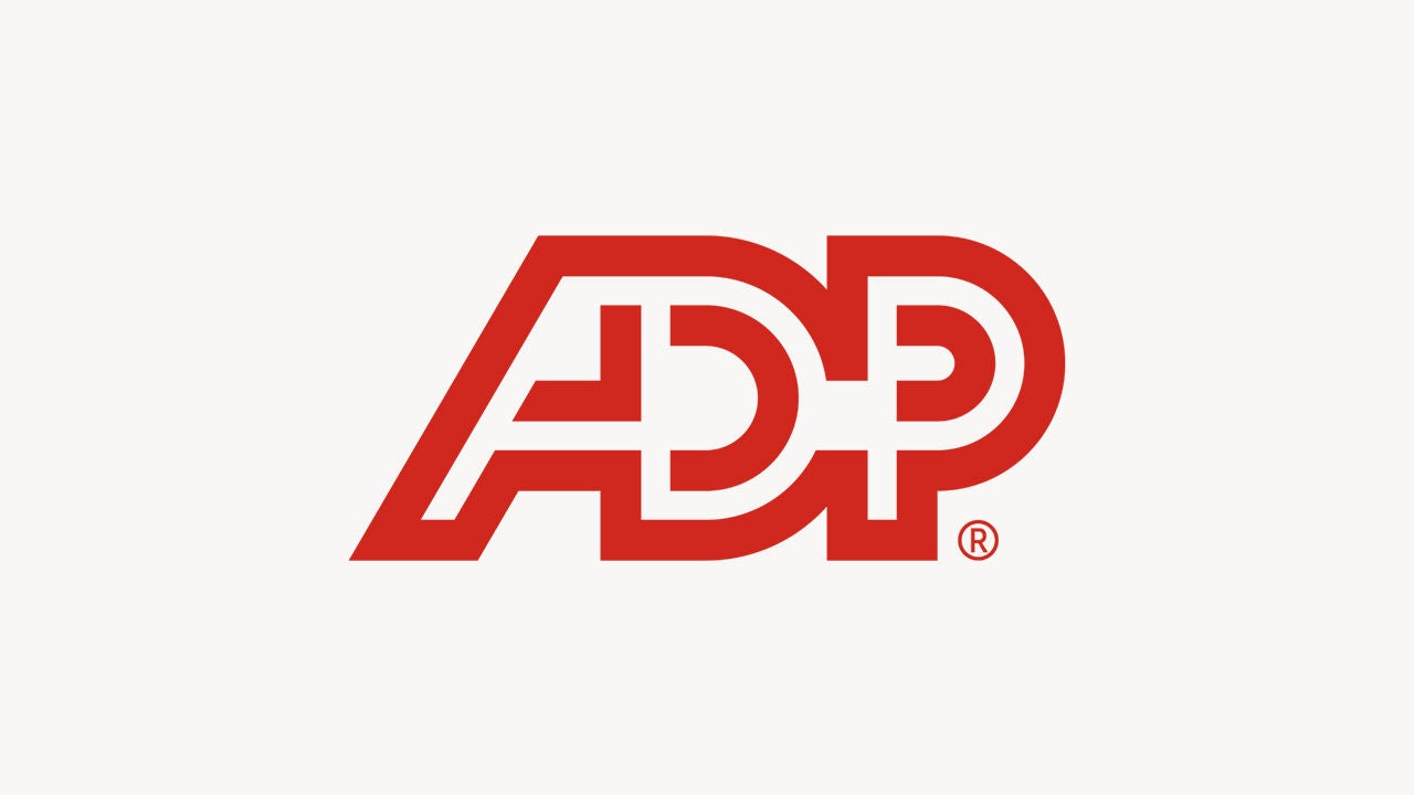 ADP logo.