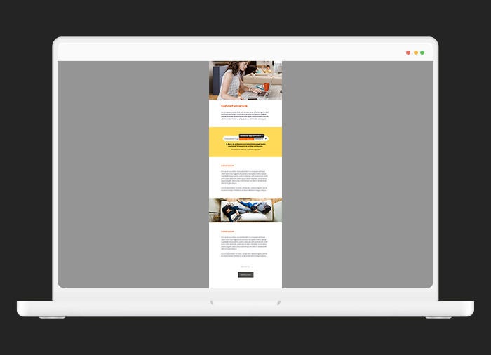 Loyalty email kiberbiztonság szekcióval