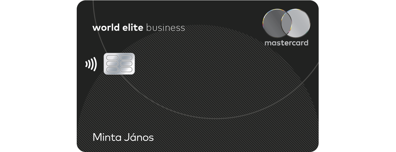 Üzleti Mastercard World Elite kártya