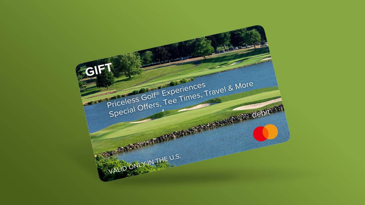 Golf gift card.