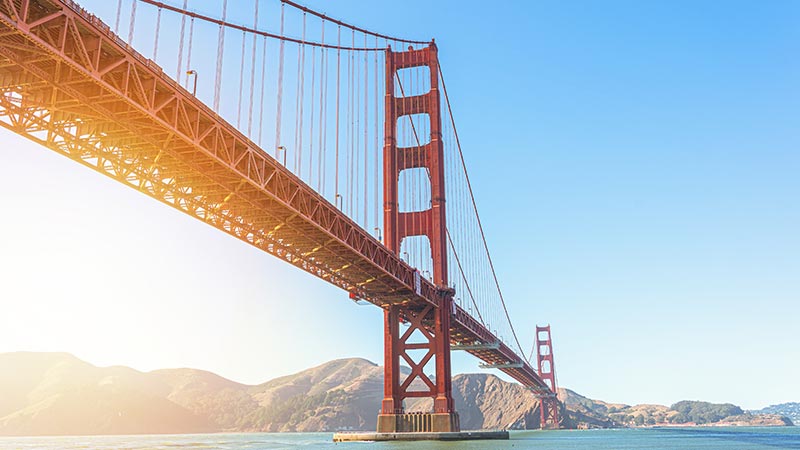 San Francisco bridge.