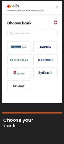 Capture d'écran 3 du parcours de paiement de la plateforme Aiia