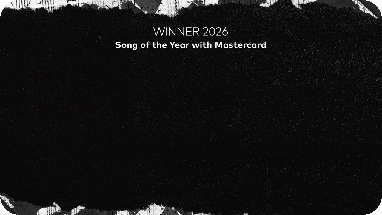 Mastercard Song of the Year Winner 2026