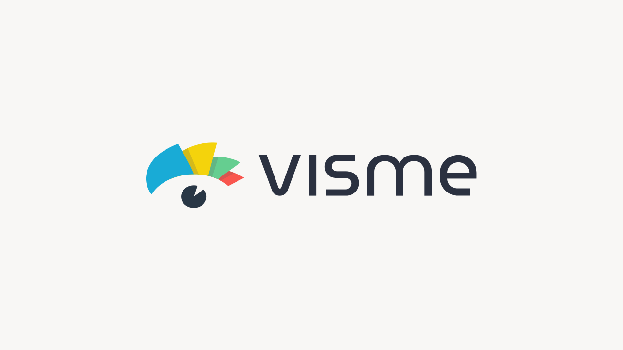 Visme logo.
