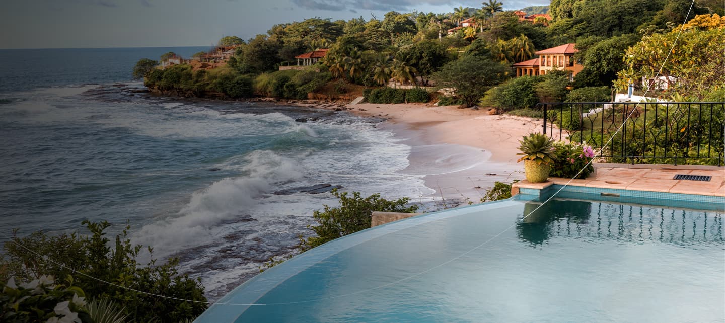 scenic infinity pool overlooking ocean