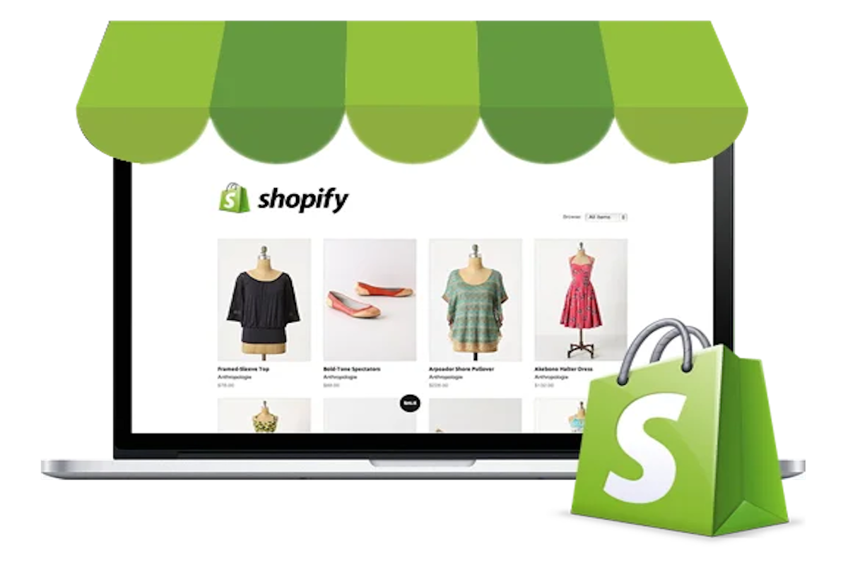 shopify website