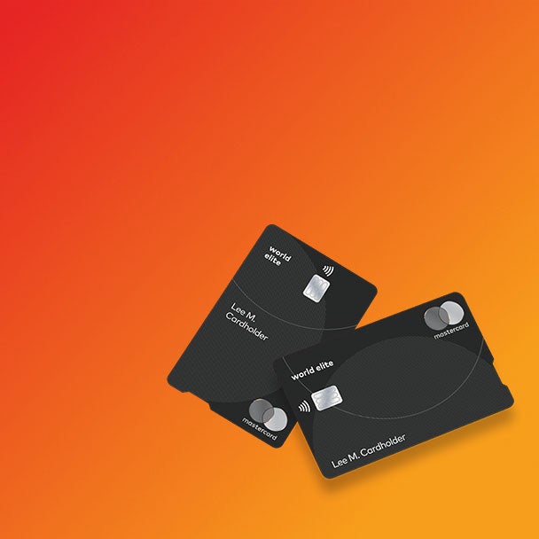 World Elite Mastercard cards.