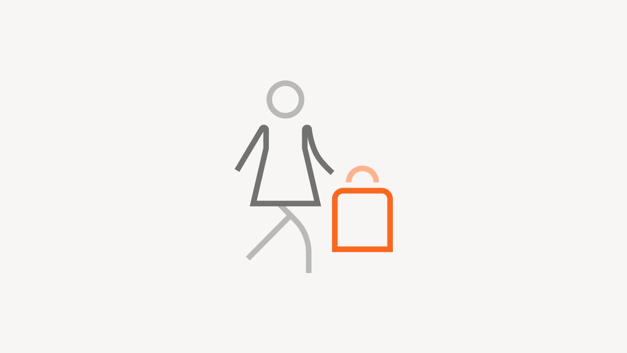 Shopper icon.