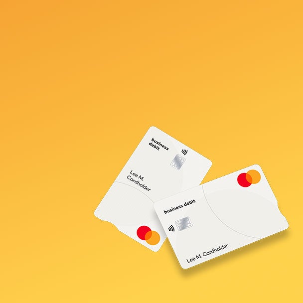 Debit Mastercard BusinessCard cards.