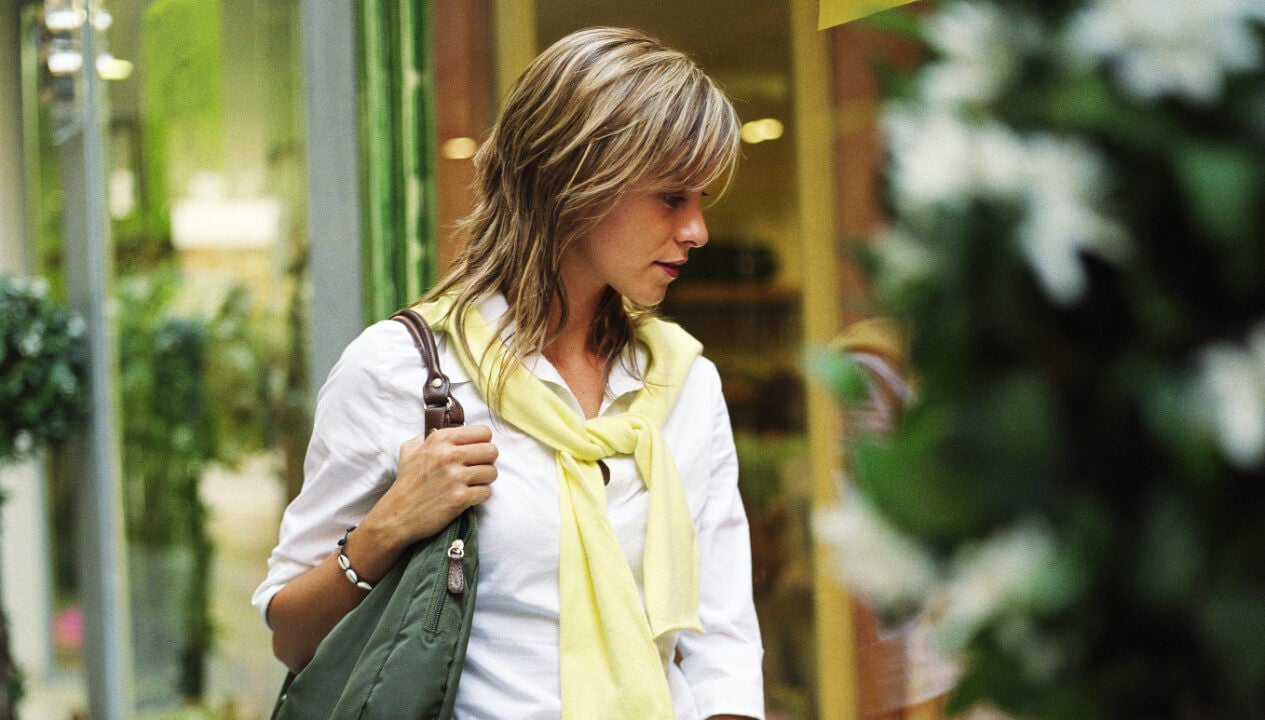 Woman shopping