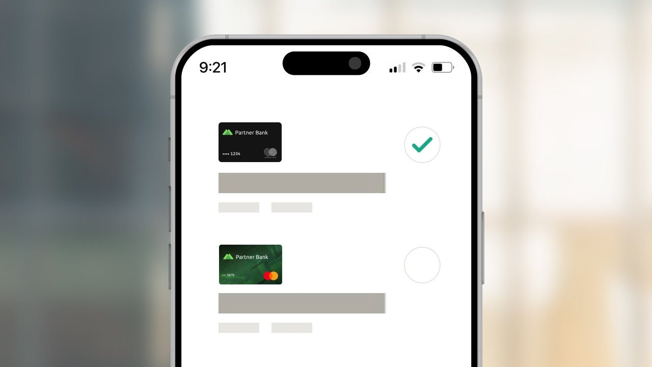 Passkey screen on a pnone.