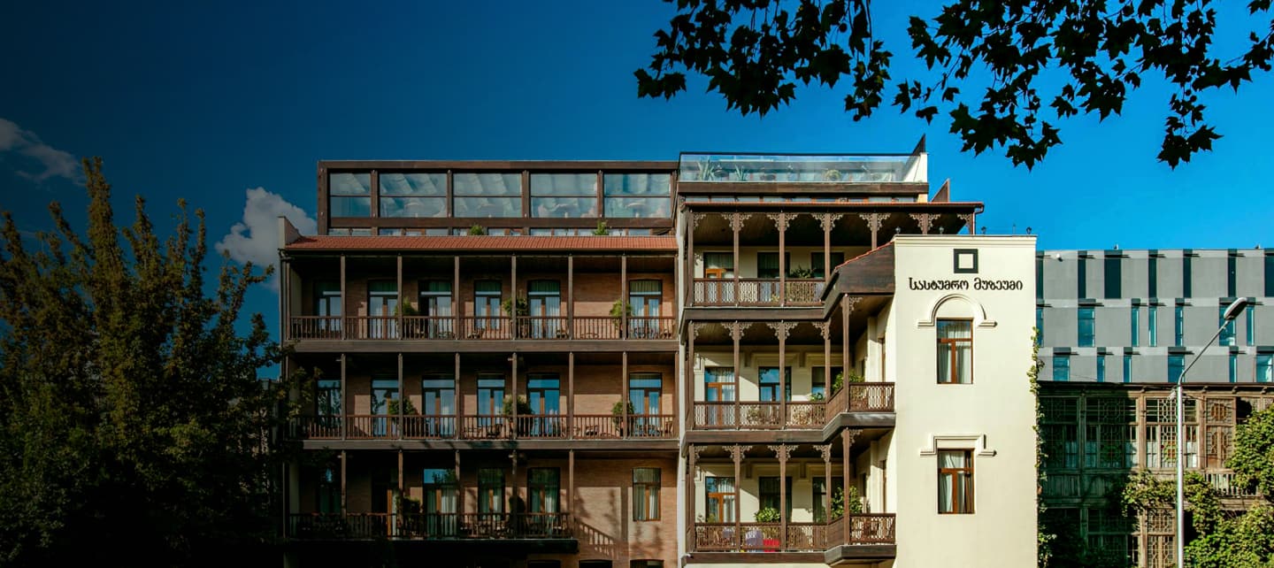 historic museum hotel building exterior
