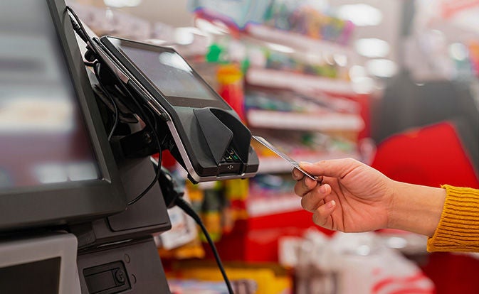 Using tap-to-pay at a POS